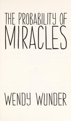 Cover for Probability of Miracles