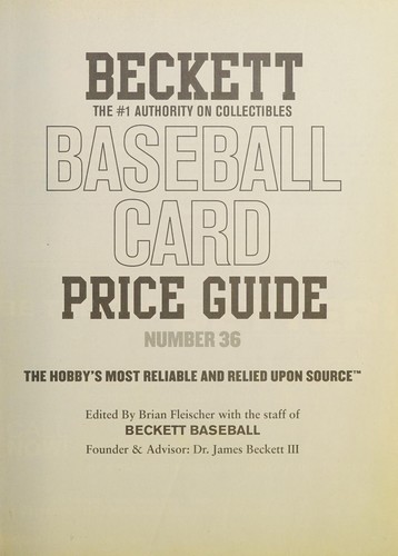 Cover for Beckett Baseball Card Price Guide 2014