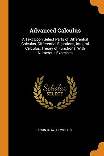 Cover for Advanced Calculus