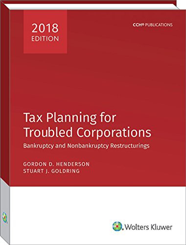 Cover for Tax Planning for Troubled Corporations