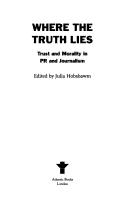 Cover for Where the truth lies