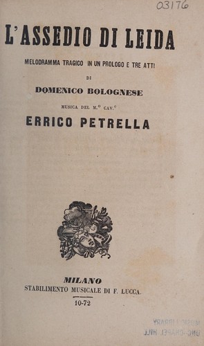 Cover for L'assedio di Leida