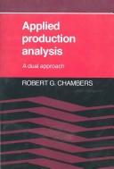 Cover for Applied production analysis
