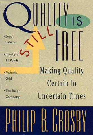 Cover for Quality Is Still Free