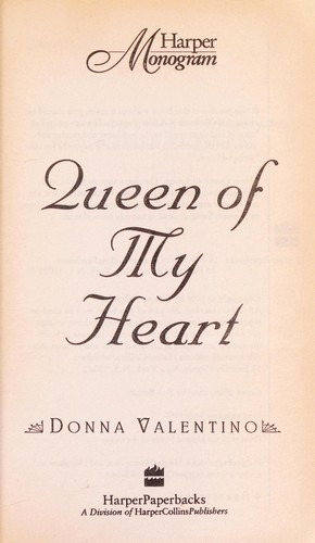 Cover for Queen of my heart