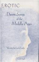 Cover for Erotic dawn-songs of the Middle Ages