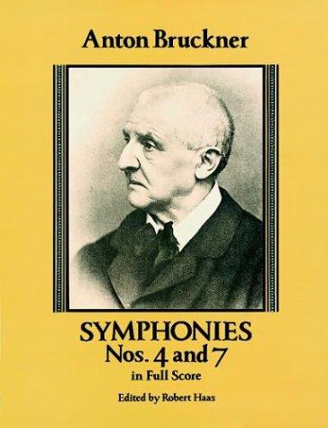 Cover for Symphonies Nos. 4 and 7 in Full Score