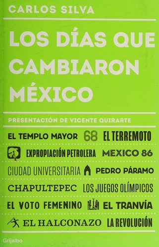 Cover for Los días que cambiaron México