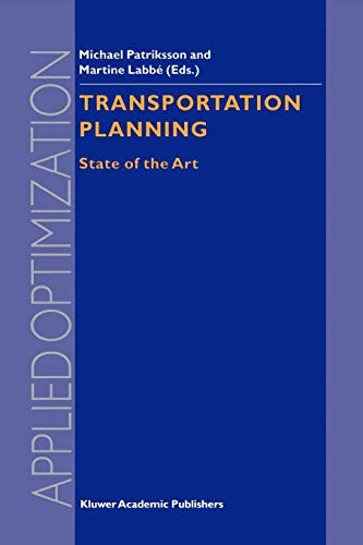 Cover for Transportation Planning