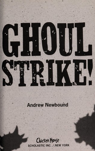 Cover for Ghoul strike!