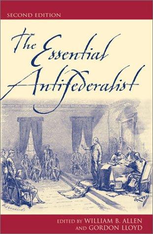 Cover for The Essential Antifederalist