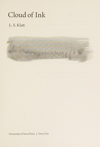 Cover for Cloud of ink