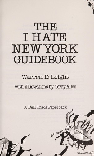Cover for The I hate New York guidebook
