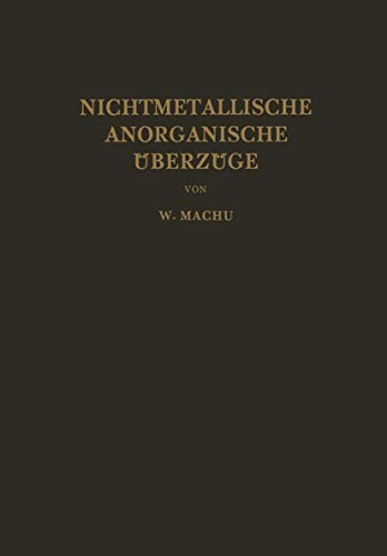 Cover for Nichtmetallische Anorganische Überzüge