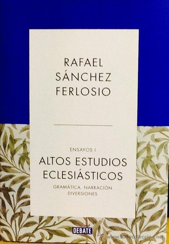 Cover for Altos estudios eclesiásticos : gramática, narración, diversiones  