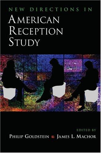 Cover for New Directions in American Reception Study