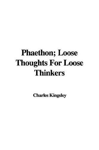 Cover for Phaethon; Loose Thoughts For Loose Thinkers