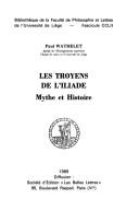 Cover for Les Troyens de l'Iliade