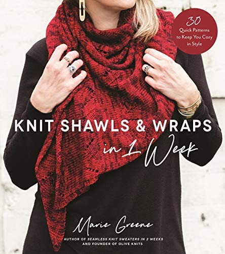 Cover for Knit Shawls & Wraps in 1 Week