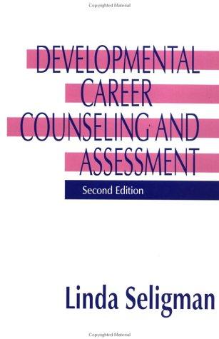 Cover for Developmental career counseling and asessment
