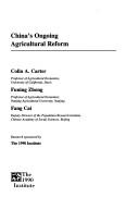 Cover for China's ongoing agricultural reform