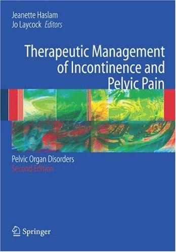 Cover for Therapeutic Management of Incontinence and Pelvic Pain