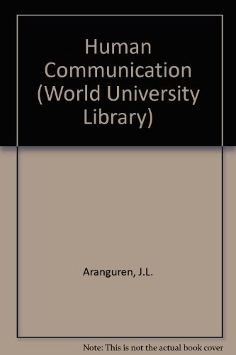 Cover for Human communication.
