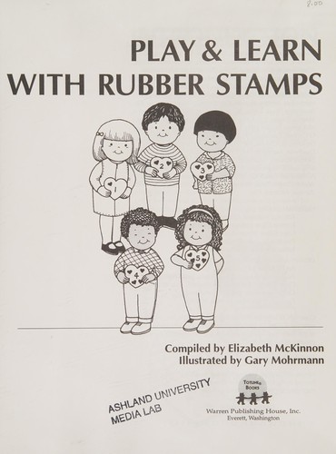 Cover for Play & learn with rubber stamps
