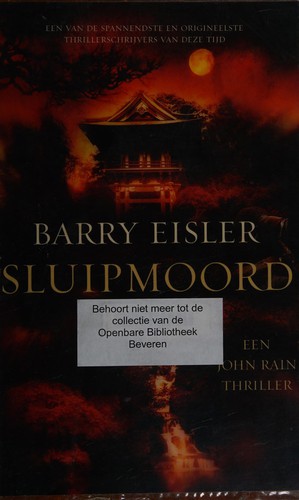 Cover for Sluipmoord