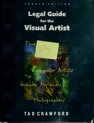 Cover for Legal guide for the visual artist