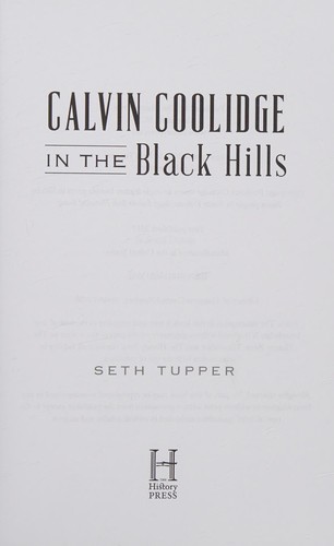 Cover for Calvin Coolidge in the Black Hills