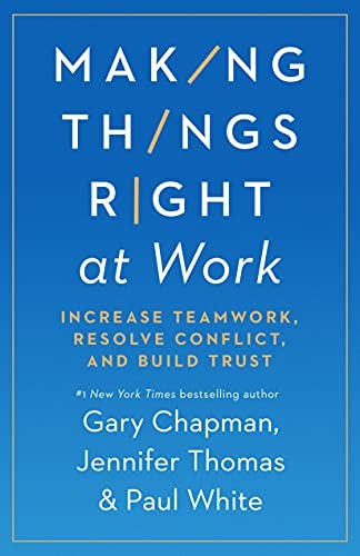 Cover for Making Things Right at Work