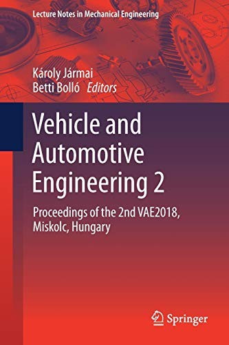 Cover for Vehicle and Automotive Engineering 2