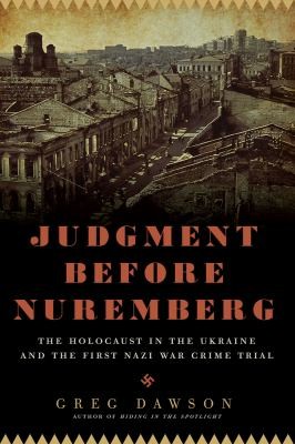 Cover for Judgment Before Nuremberg