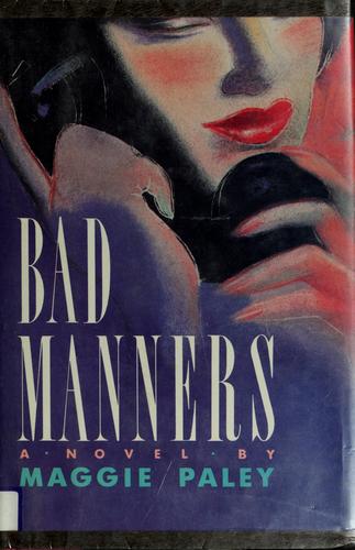 Cover for Bad manners