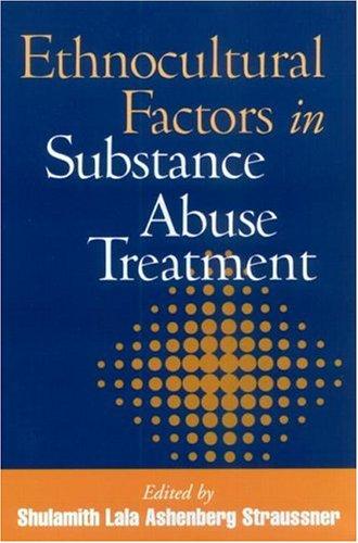 Cover for Ethnocultural Factors in Substance Abuse Treatment