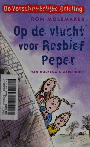 Cover for Op de vlucht voor Rosbief Peper