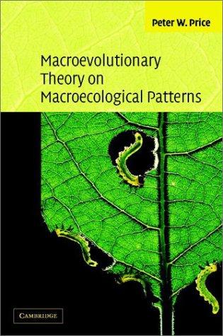 Cover for Macroevolutionary Theory on Macroecological Patterns