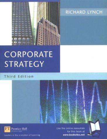 Cover for Corporate Strategy