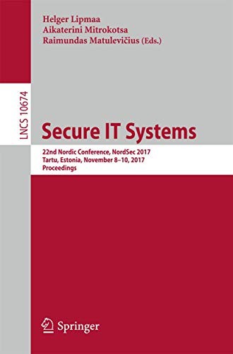Cover for Secure IT Systems