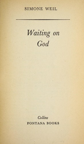 Cover for Waiting on God