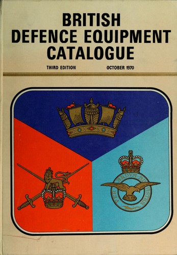 Cover for British defence equipment catalogue