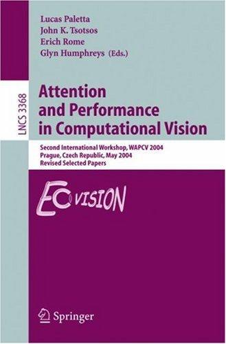 Cover for Attention and performance in computational vision