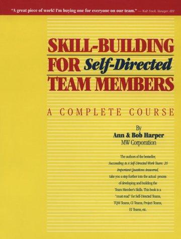 Cover for Skill-building for self-directed team members