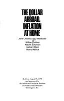 Cover for The Dollar abroad, inflation at home