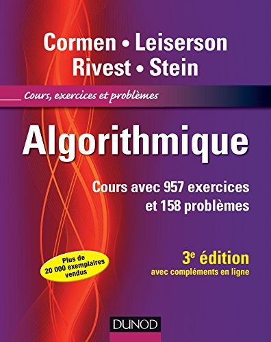 Cover for Algorithmique : Cours avec 957 exercices et 158 problèmes