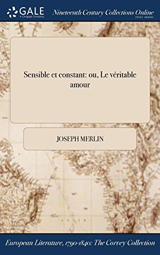 Cover for Sensible et constant