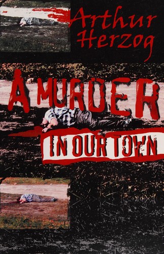 Cover for A murderer in our town