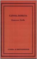 Cover for Canosa romana