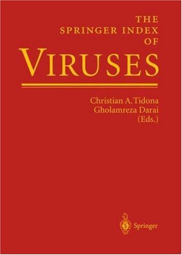 Cover for The Springer Index of Viruses